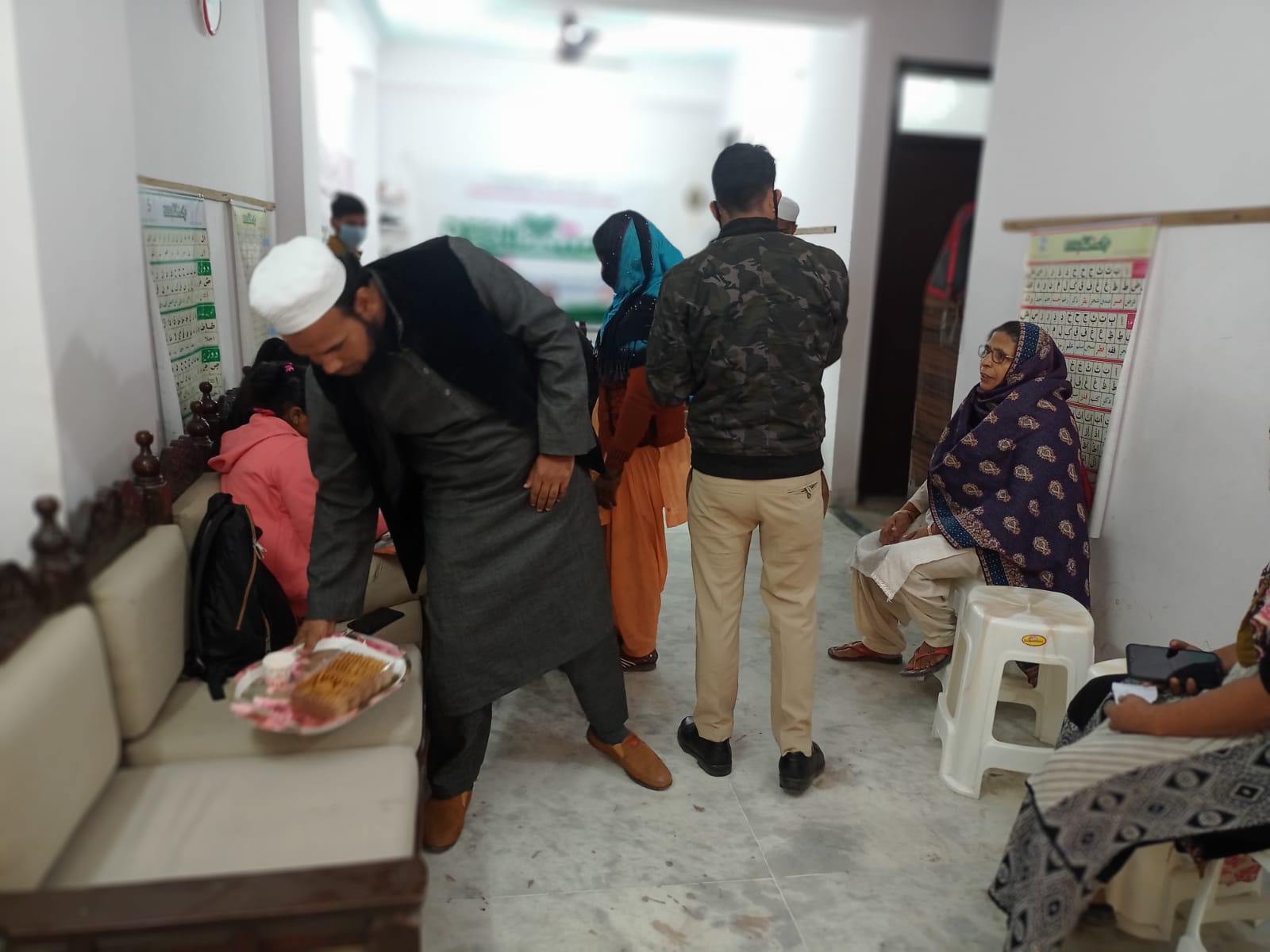 Vaccination At Deeni Maktab Center