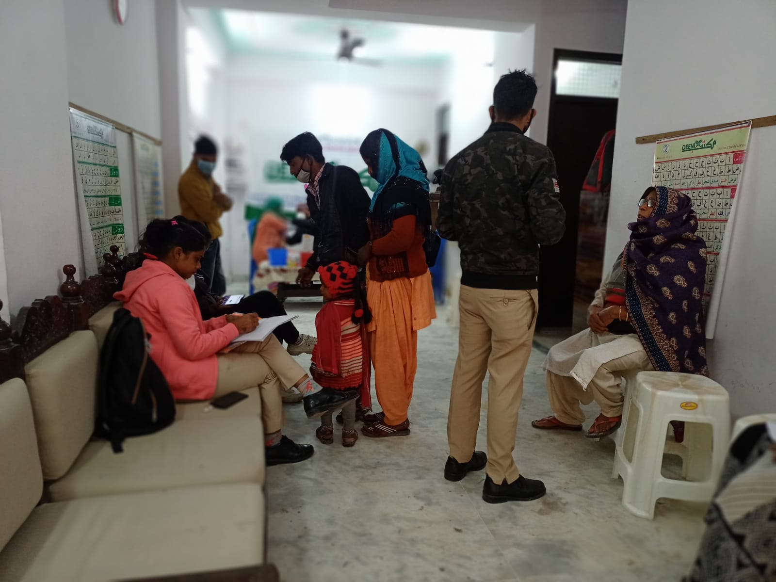 Vaccination At Deeni Maktab Center